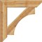 Ekena Millwork Westlake Slat Rough Sawn Bracket, Western Red Cedar, 6"W x 36"D x 36"H BKT06X36X36WTL06RWR - alternate 2